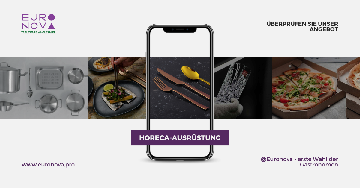 Euronova Onlineshop für Gastronomiebedarf
